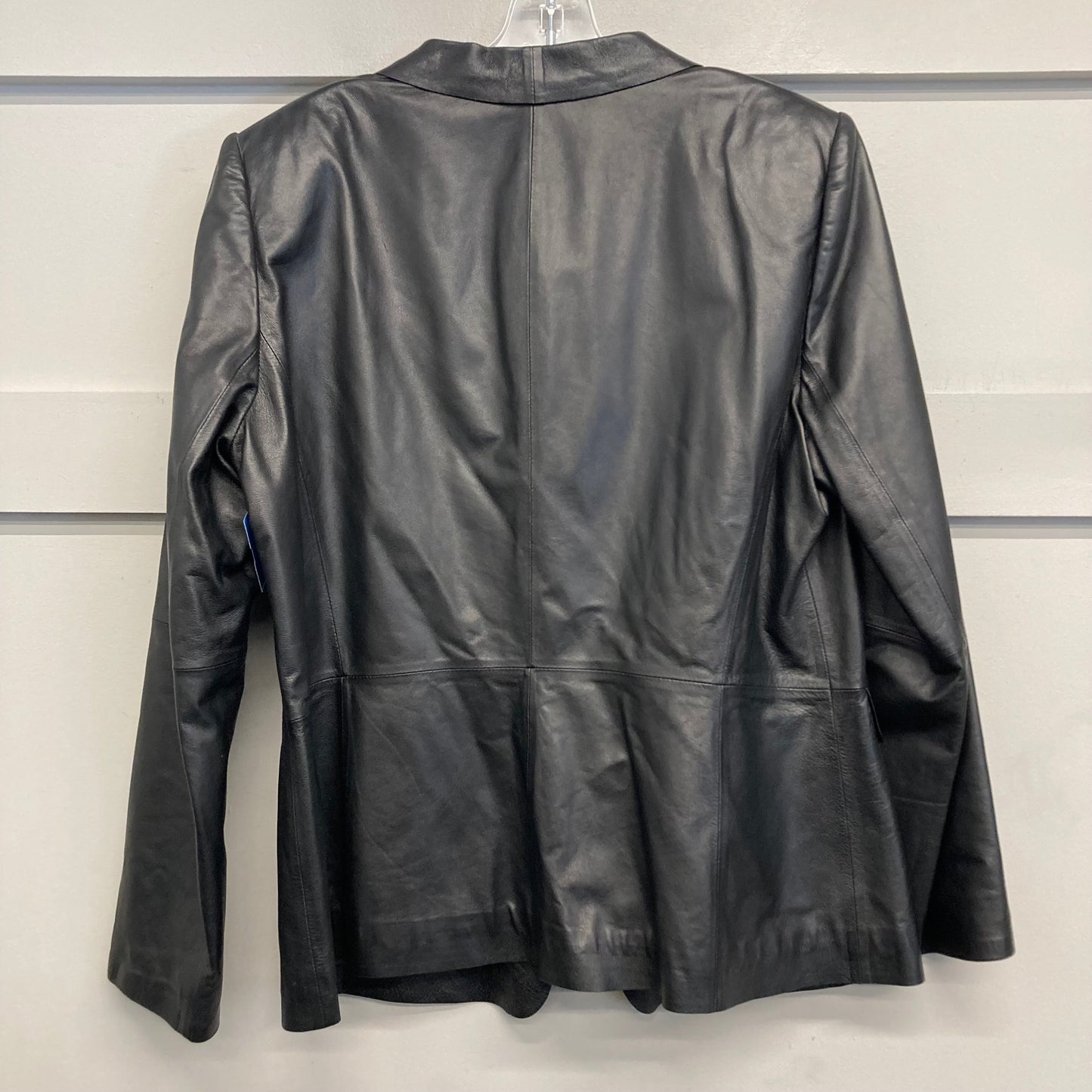 Blazer Designer By Lafayette 148 In Black, Size:L