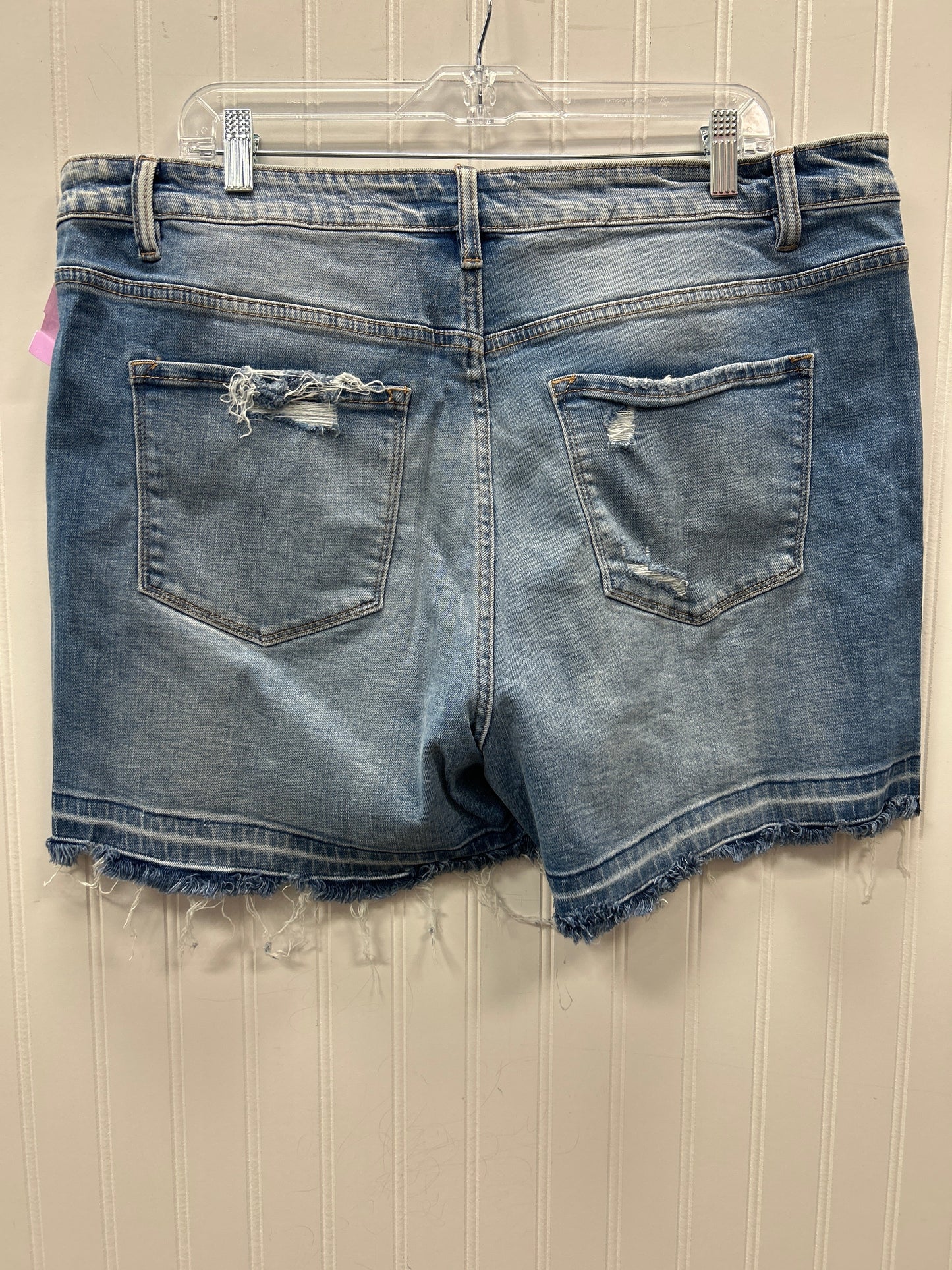 Shorts By Vervet In Blue Denim, Size:3X