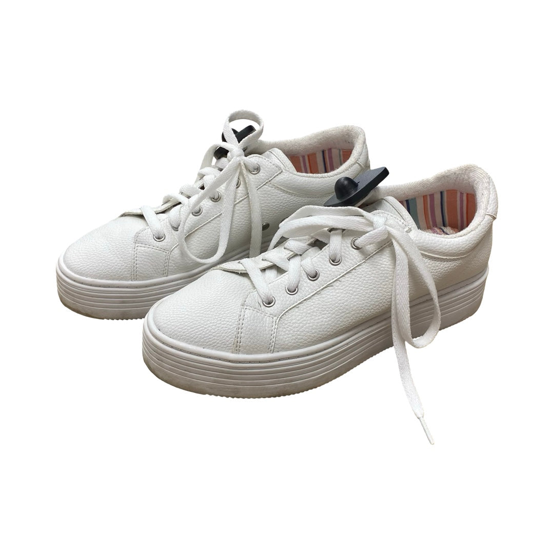 Shoes Sneakers By Roxy In White, Size:10