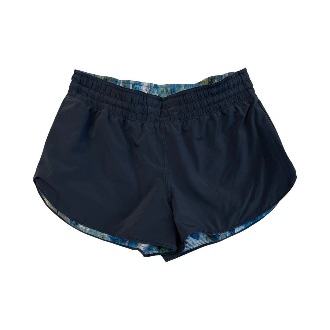 Athletic Shorts By Lululemon In Blue, Size:10