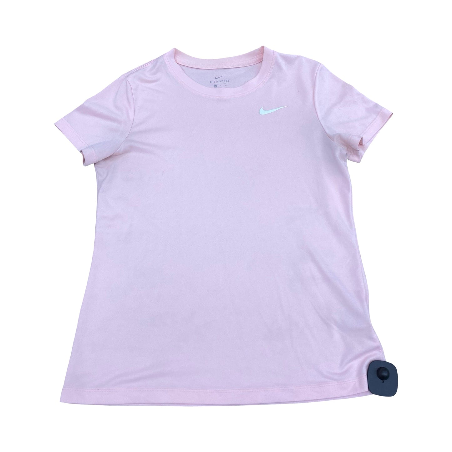 Athletic Top Ss By Nike In Pink, Size:S