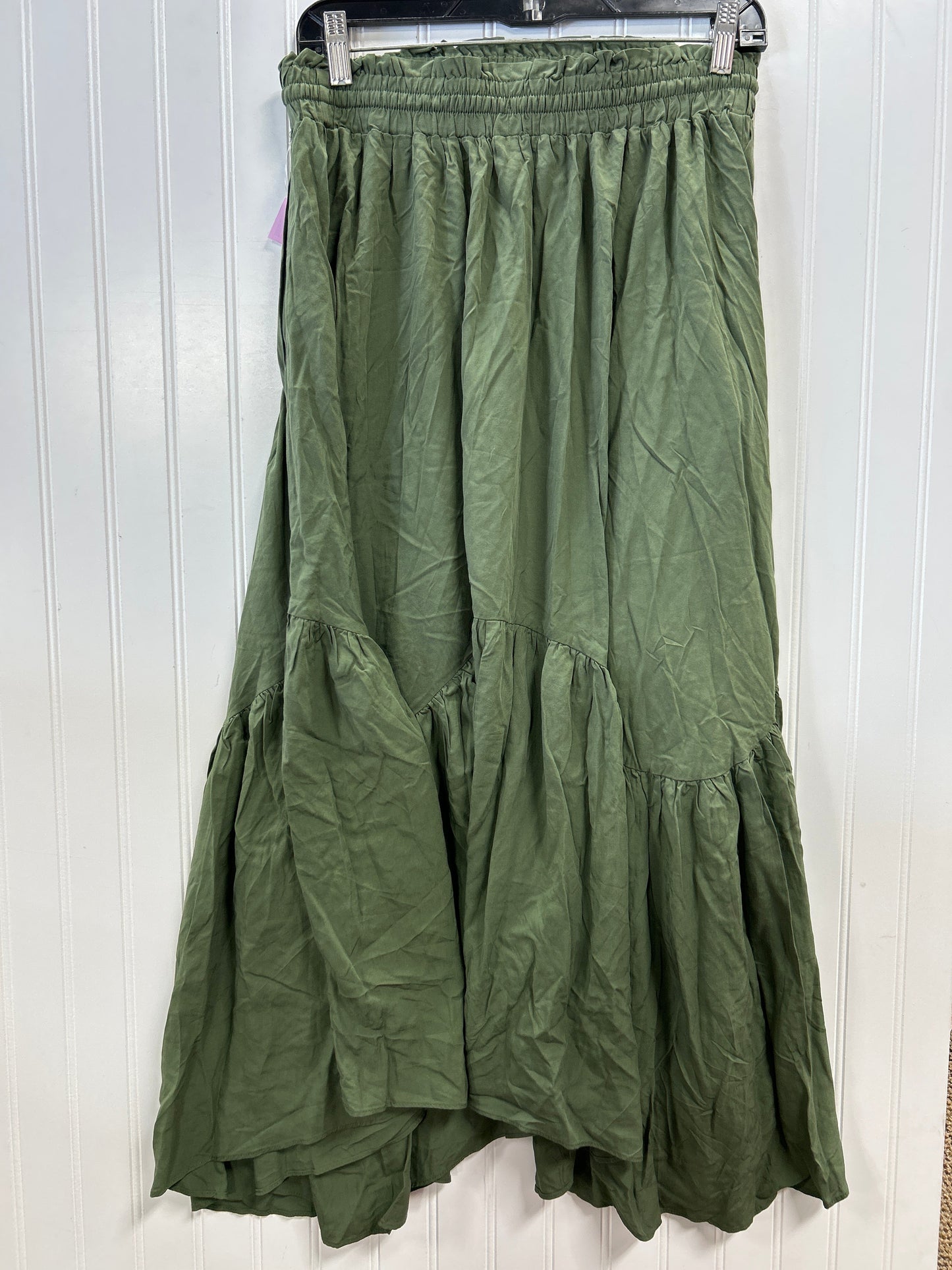Skirt Maxi By Clothes Mentor In Green, Size:M