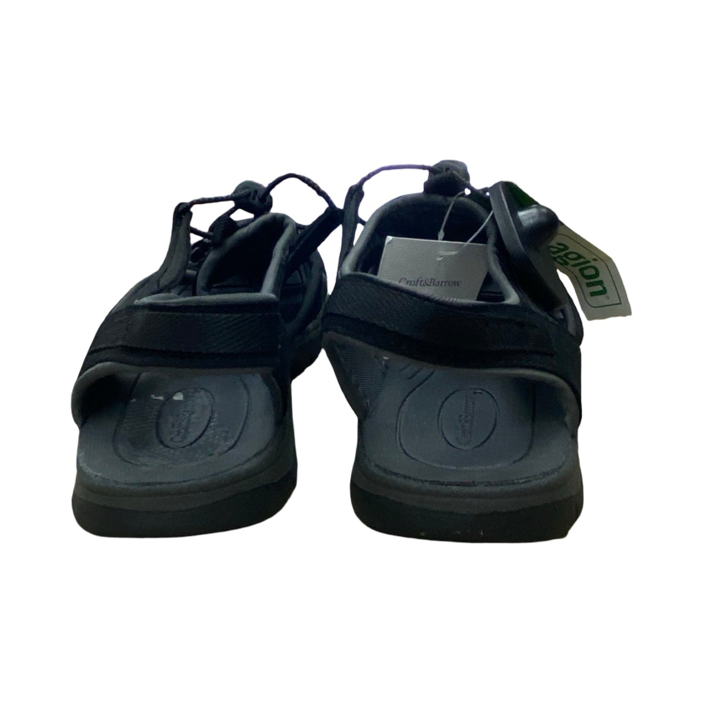 Sandals Sport By Croft And Barrow In Black & Grey, Size:7.5