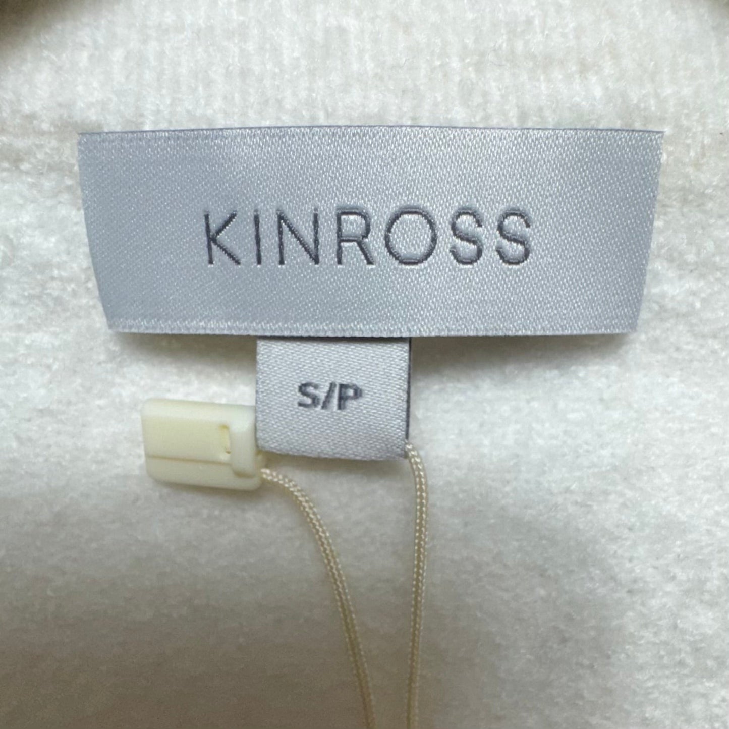 Sweater By Kinross In Ivory, Size: S