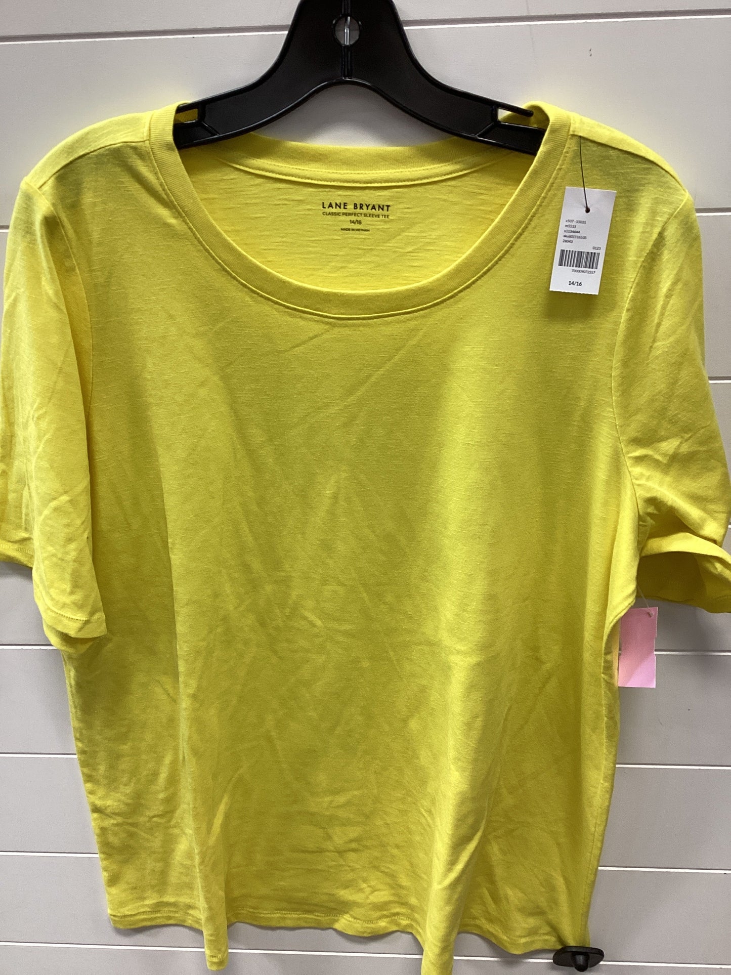 Top Ss By Lane Bryant In Yellow, Size:Xl