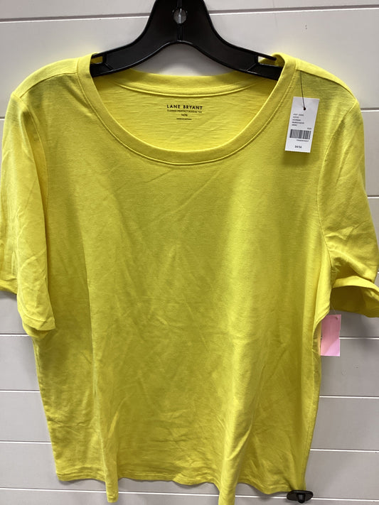 Top Ss By Lane Bryant In Yellow, Size:Xl