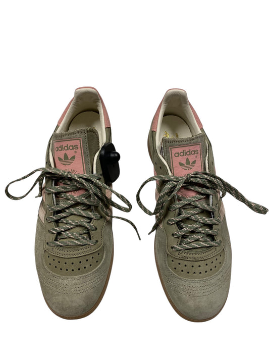 Shoes Athletic By Adidas In Green & Pink, Size:10.5