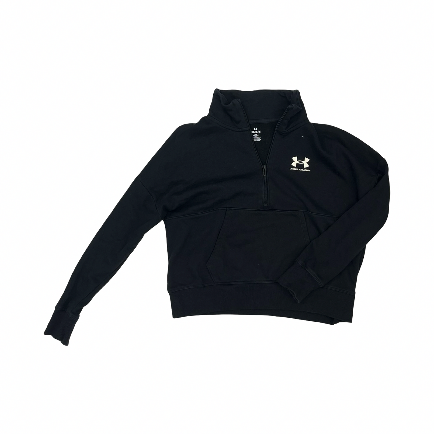 Sweatshirt Crewneck By Under Armour In Black, Size:M
