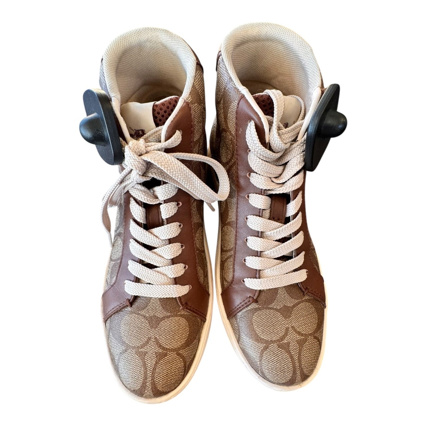 Shoes Designer By Coach In Brown, Size:7