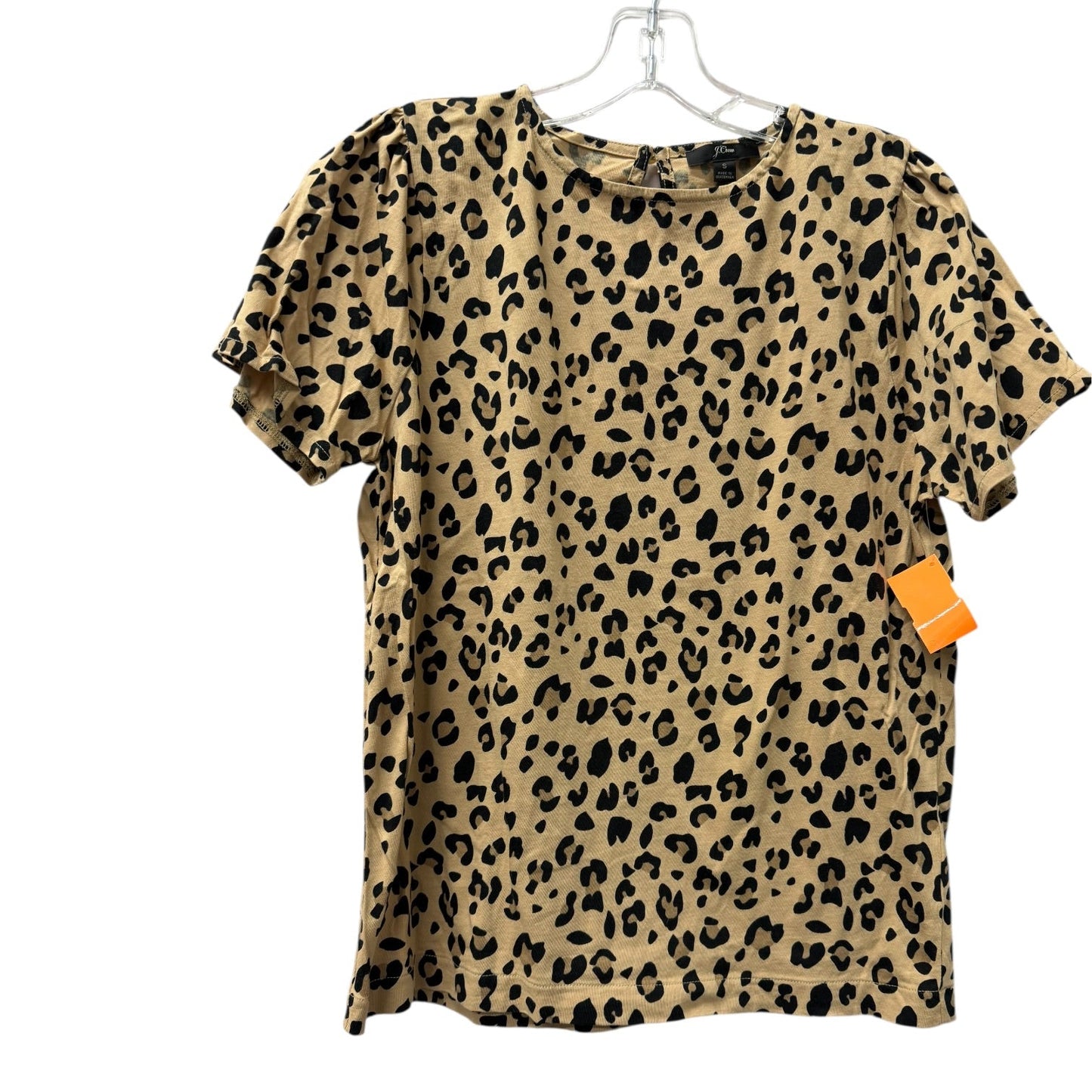 Top Ss By J. Crew In Animal Print, Size:S