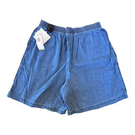 Shorts By Jones New York In Blue Denim, Size:1X