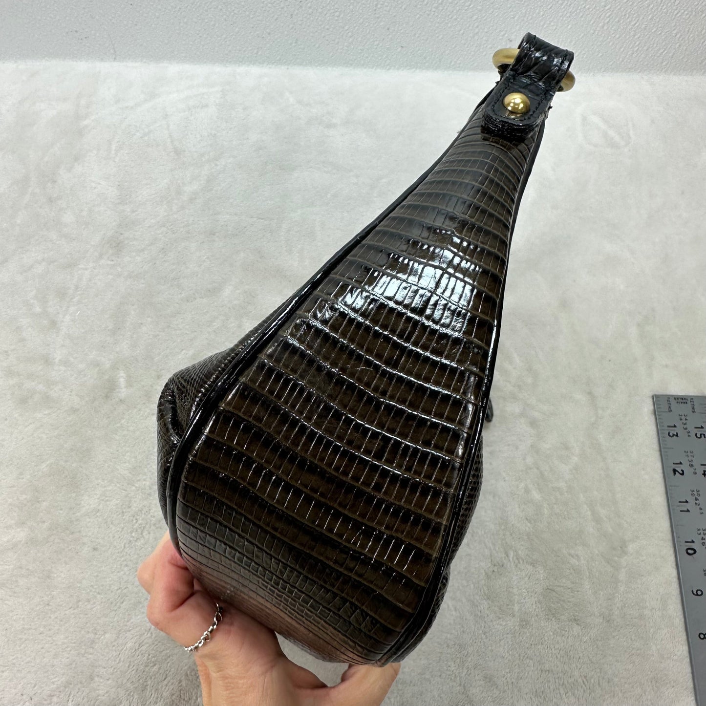 Handbag Designer By Brahmin, Size: Small