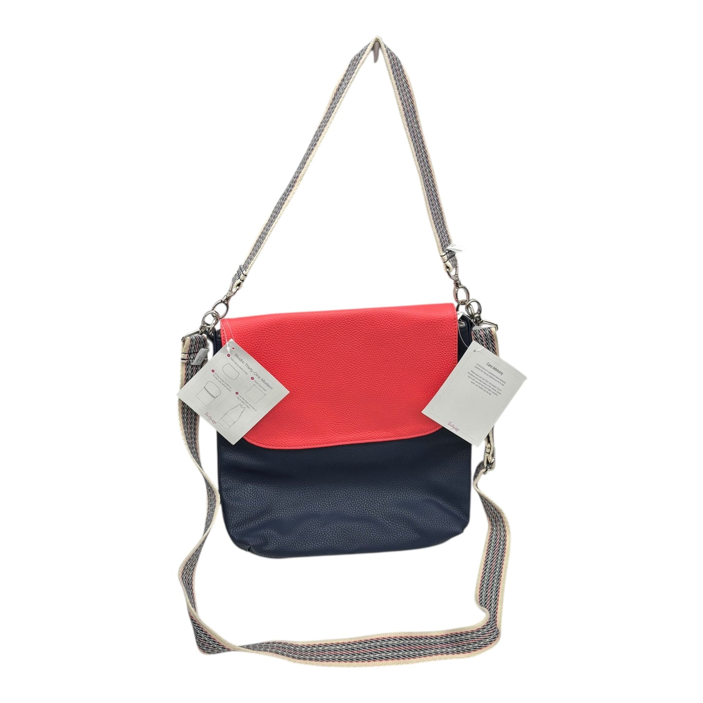 Crossbody By Thirty One In Blue & Pink, Size:Medium