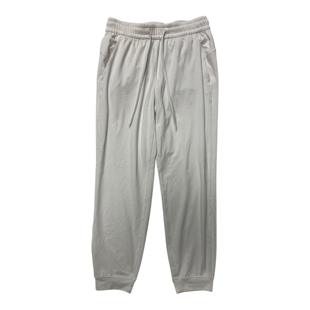 Athletic Pants By Lululemon In Cream, Size:4