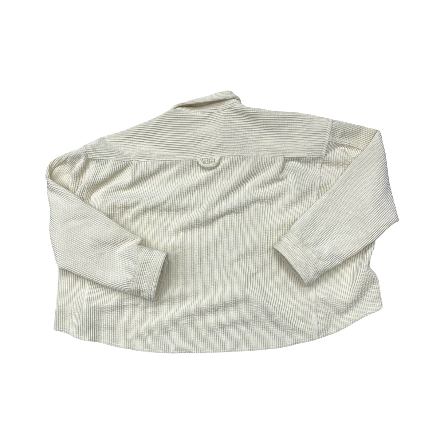 Jacket Shirt By Bdg In Cream, Size:L