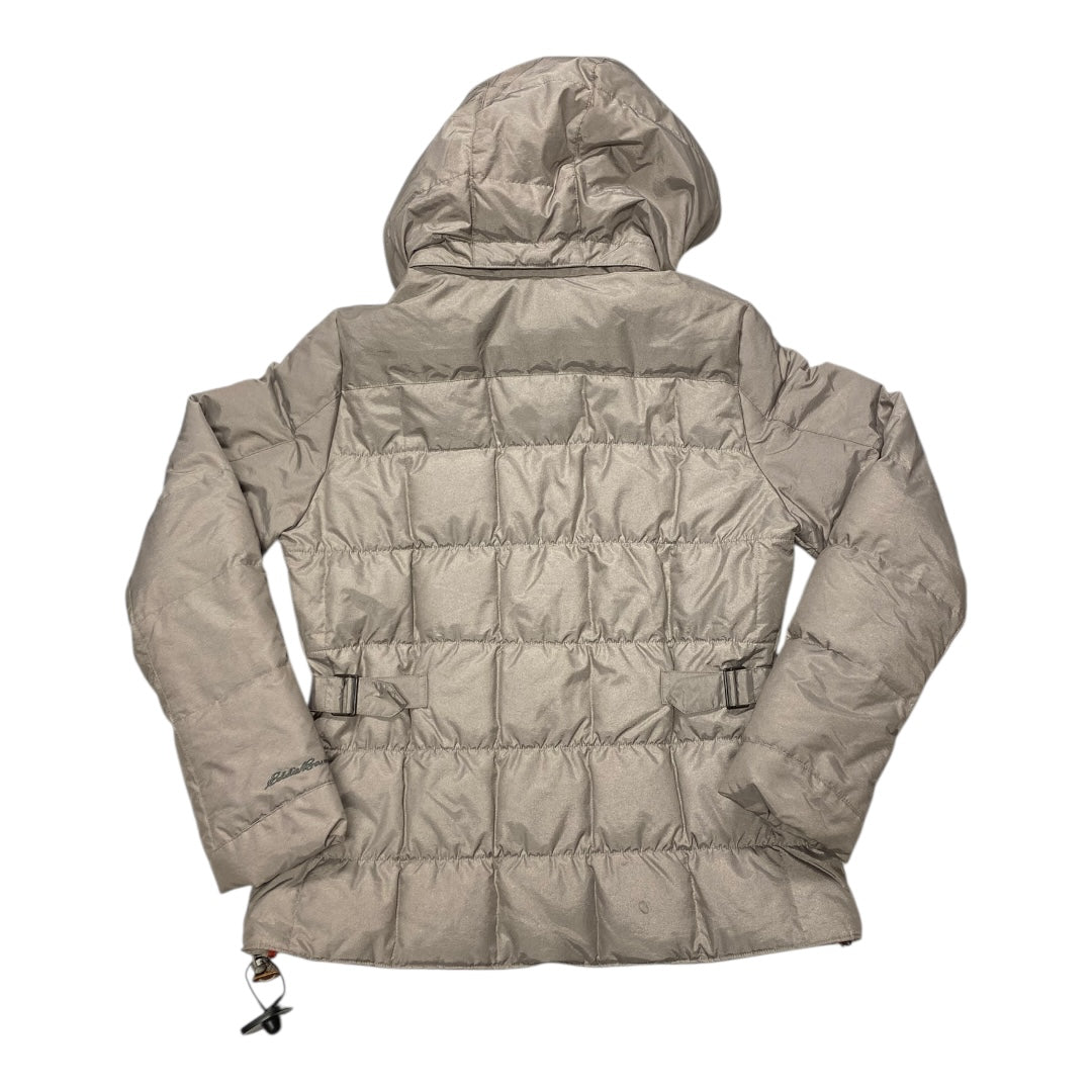 Jacket Puffer & Quilted By Eddie Bauer In Multi, Size:M