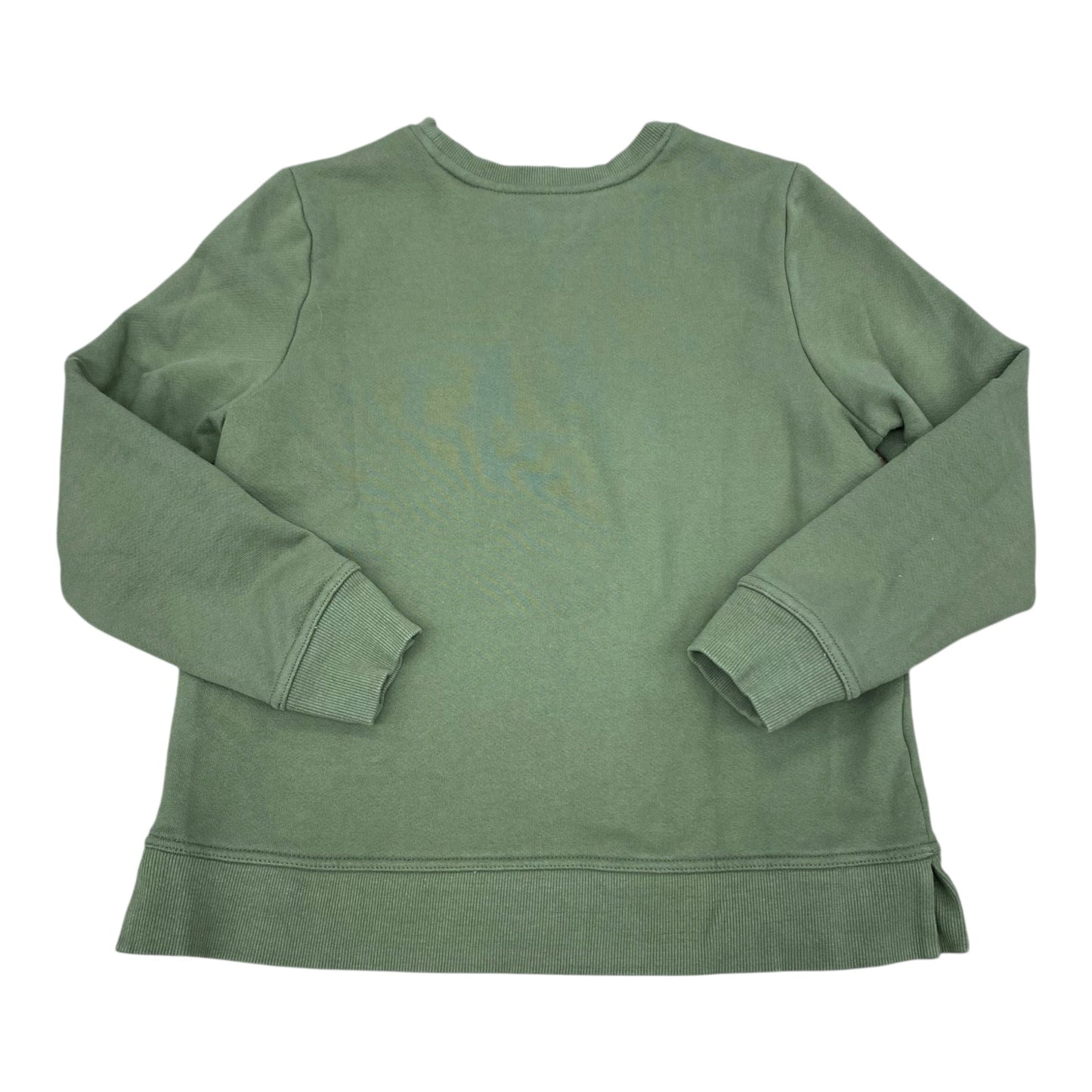 Sweatshirt Crewneck By Gap In Green, Size:M
