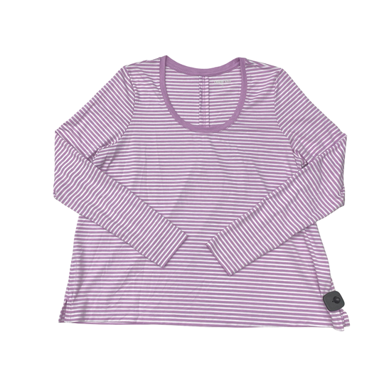 Top Ls By Lands End In Striped Pattern, Size:Xl