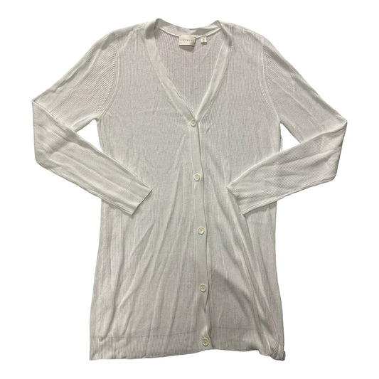 Sweater Cardigan By Cyrus In White, Size:M