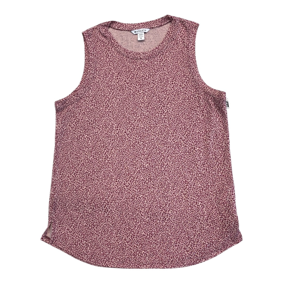 Athletic Tank Top By Athleta In Animal Print, Size:Xl