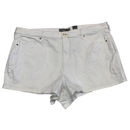 Shorts By Torrid In White, Size:22