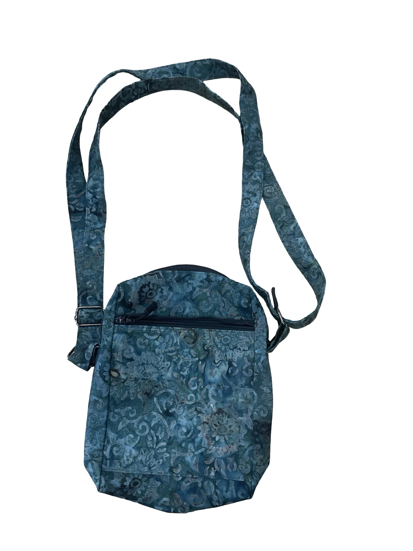 Crossbody By Clothes Mentor In Blue & Green, Size:Small
