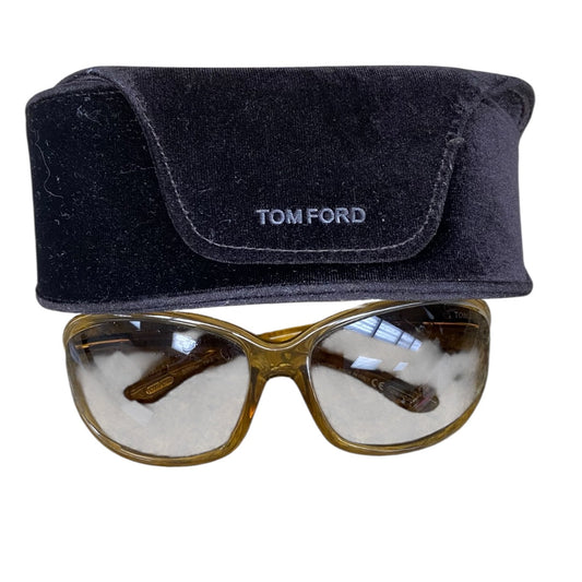 Sunglasses Luxury Designer By Tom Ford In Brown