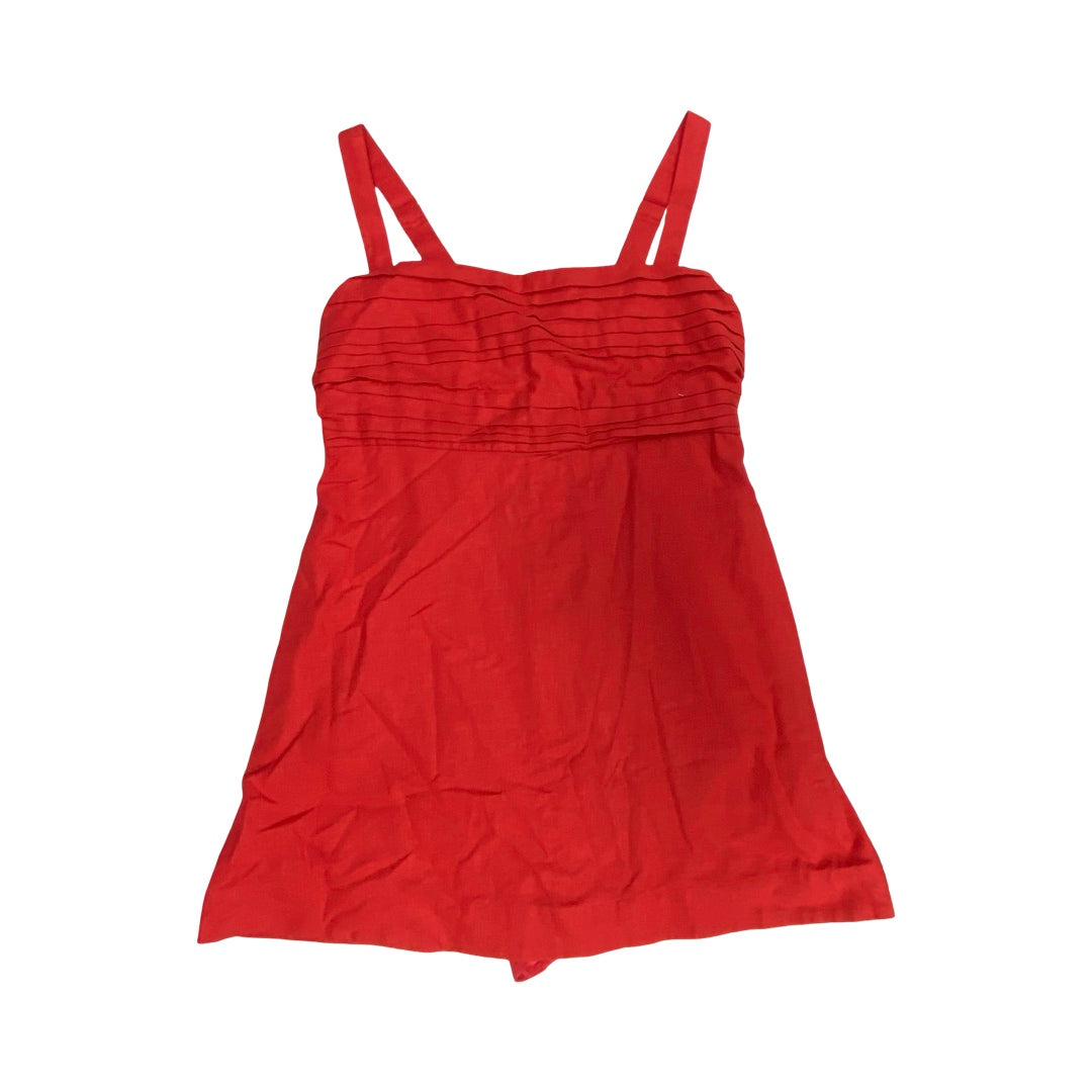 Dress Casual Midi By Abercrombie And Fitch In Red, Size:L