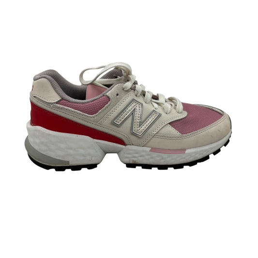 Shoes Sneakers By New Balance In Pink & Red, Size:8