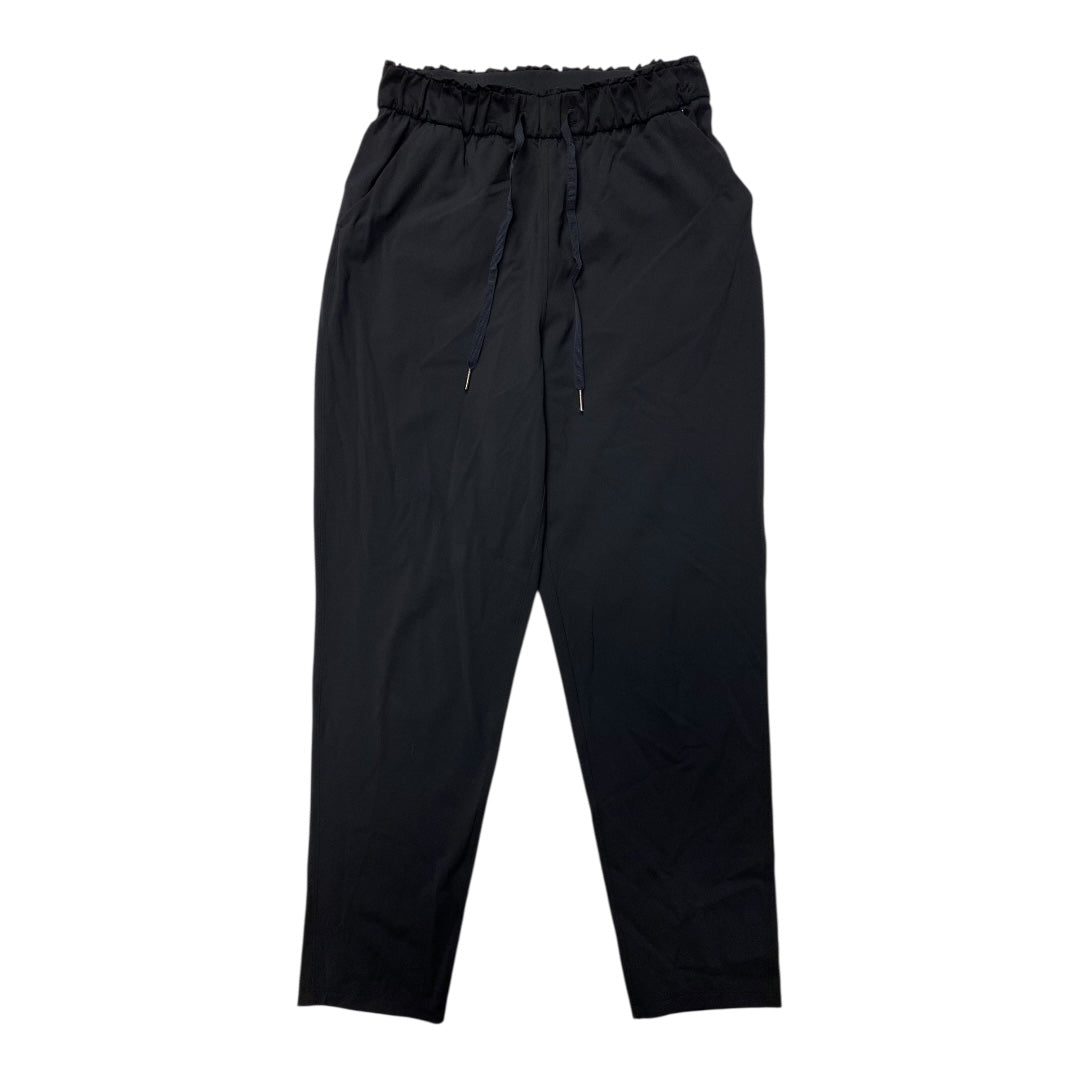 Athletic Pants By Lululemon In Black, Size:6