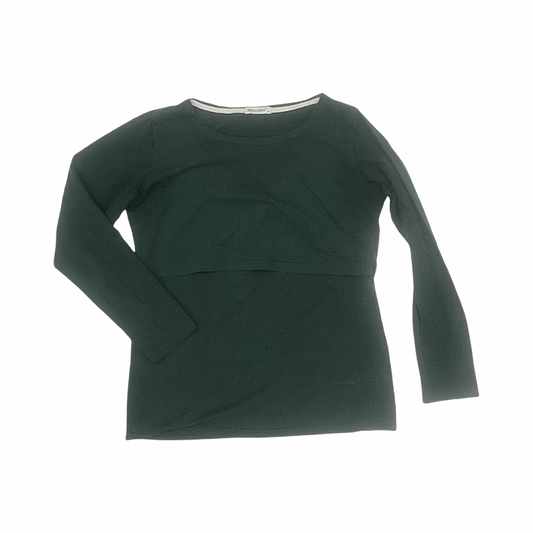 Mat Top Ls By Smallshow In Green, Size:M