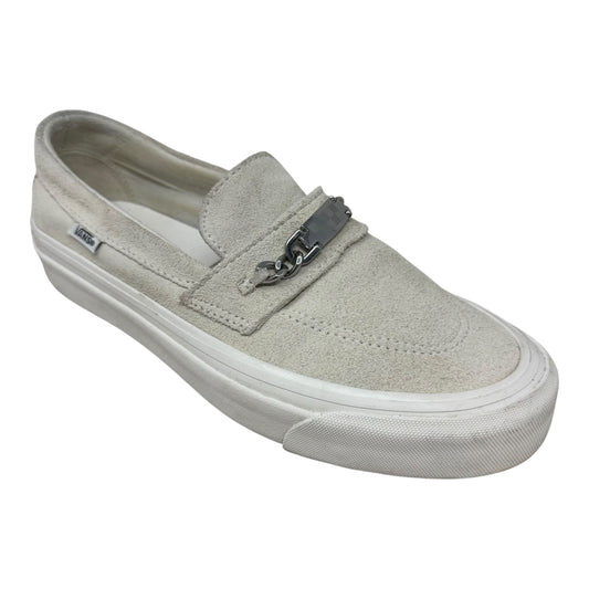 Shoes Sneakers By Vans In Cream, Size: 8.5
