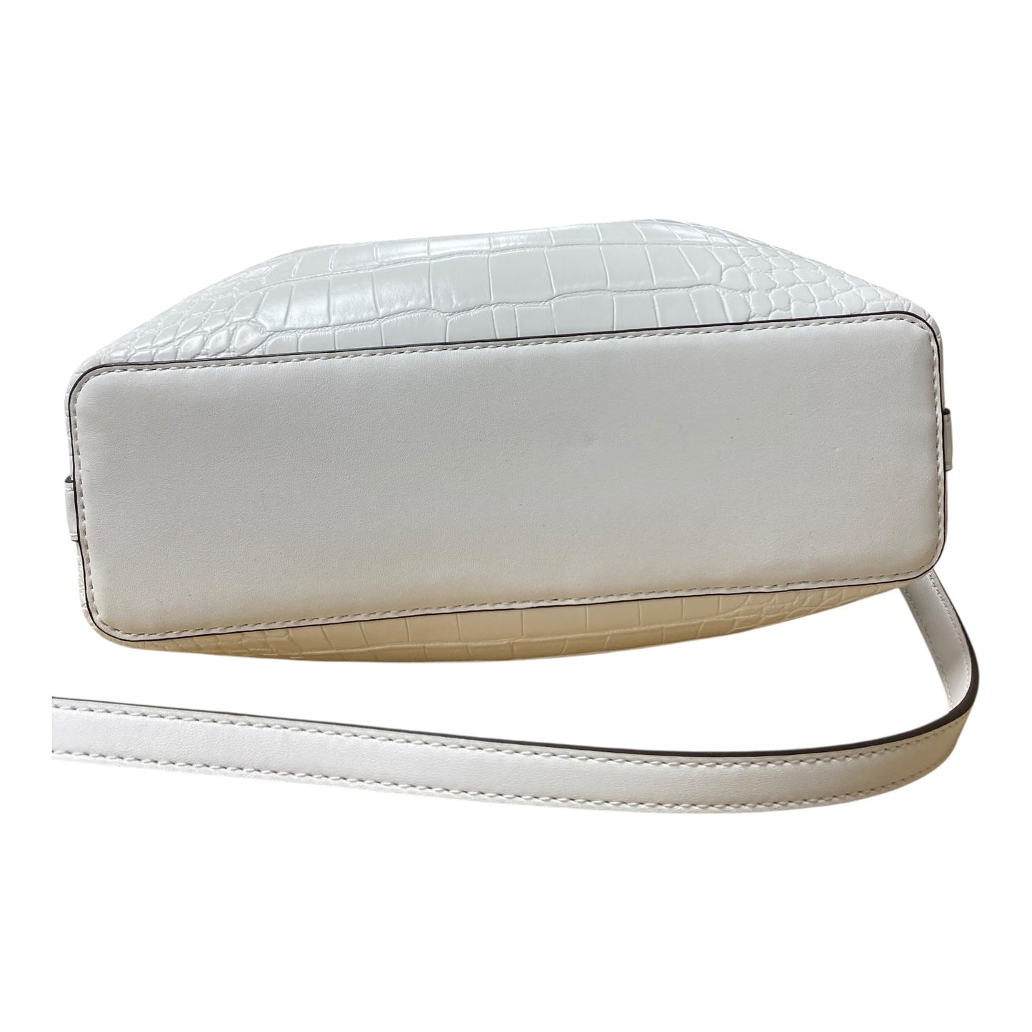 Crossbody Designer By Michael Kors In White, Size:Medium
