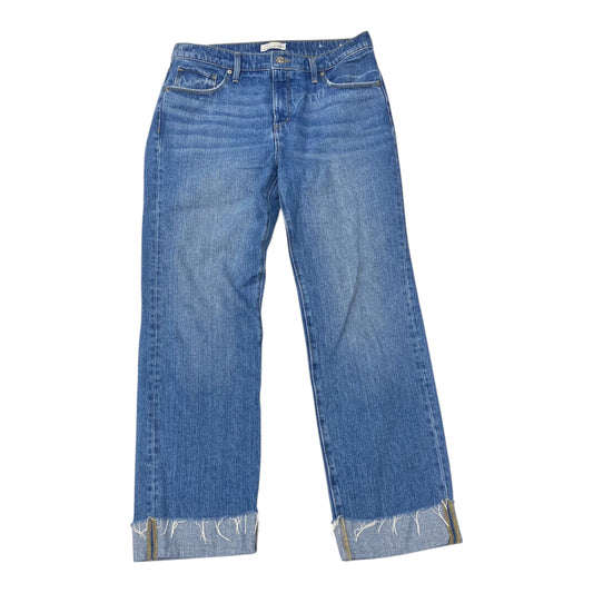 Jeans Boyfriend By Loft In Blue Denim, Size:8