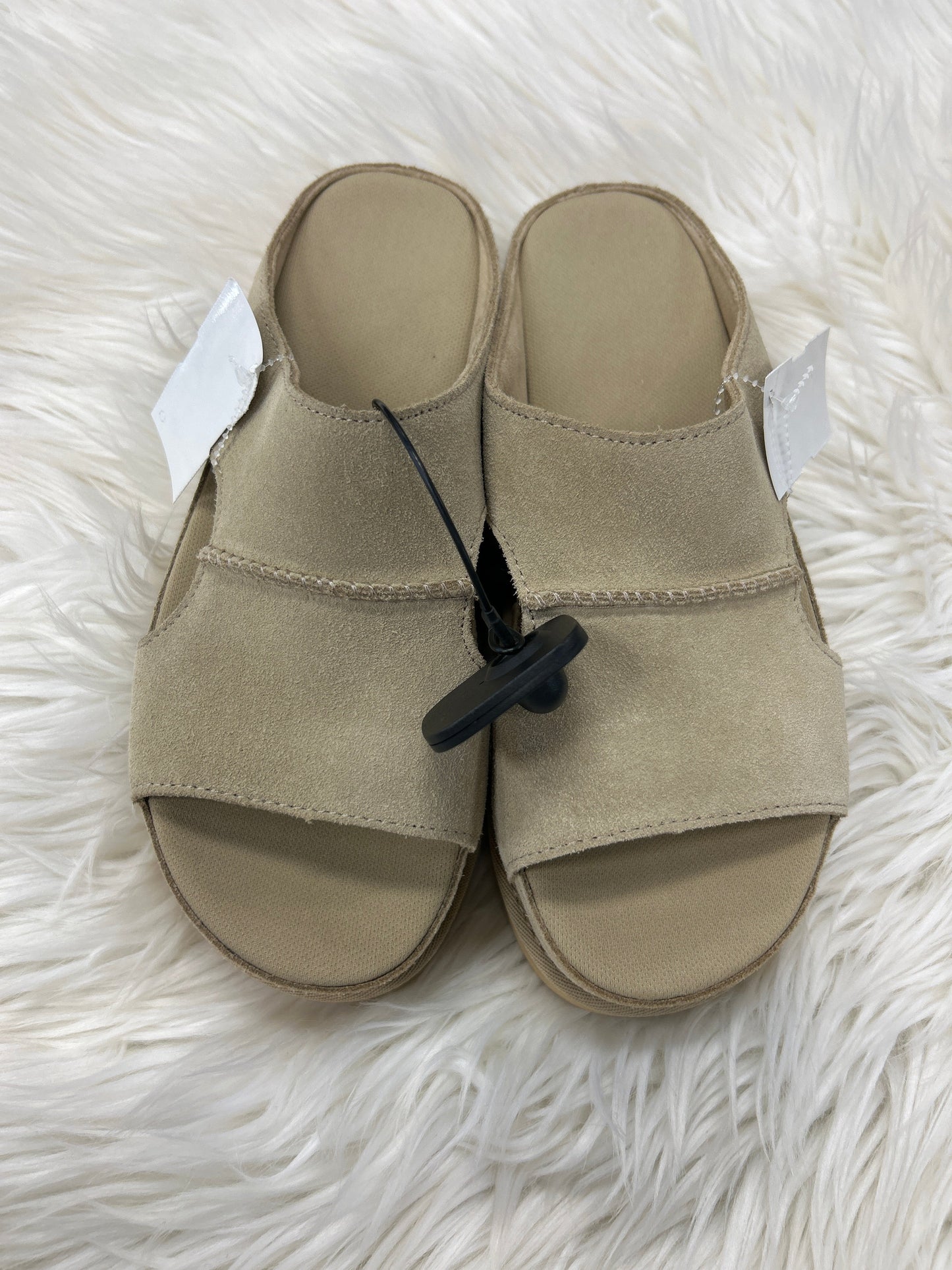 Sandals Designer By Ugg In Tan, Size:8