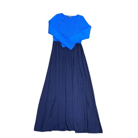 Dress Casual Maxi By Anthropologie In Blue, Size:Xs