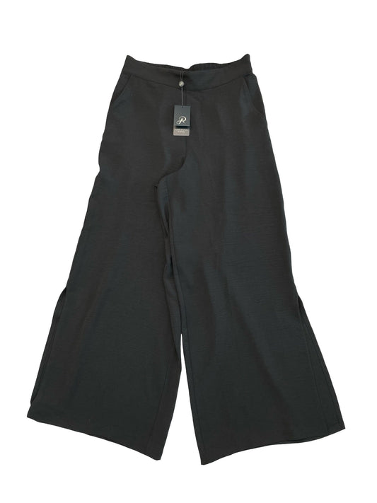 Pants Wide Leg By Adrianna Papell In Black, Size:M