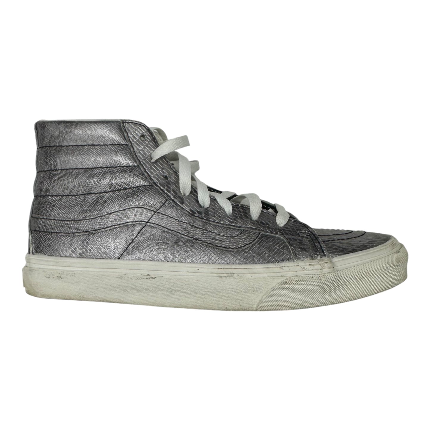 Shoes Sneakers By Vans In Silver, Size:8