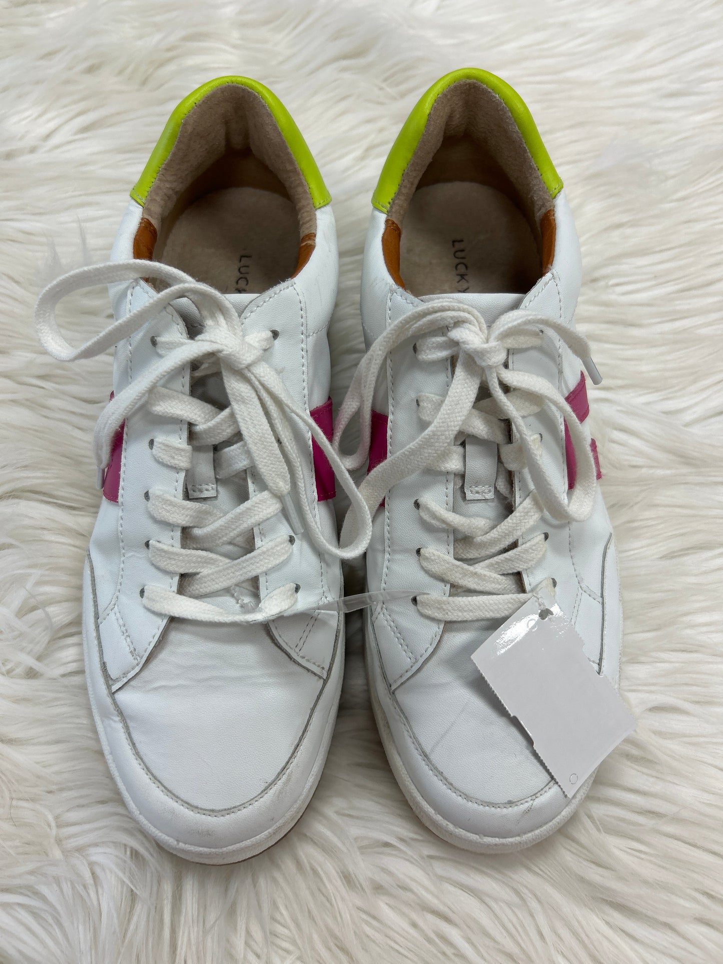 Shoes Sneakers By Lucky Brand In White, Size:8.5