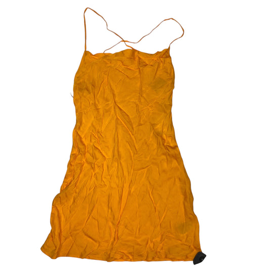 Dress Party Short By H&M In Orange, Size:S