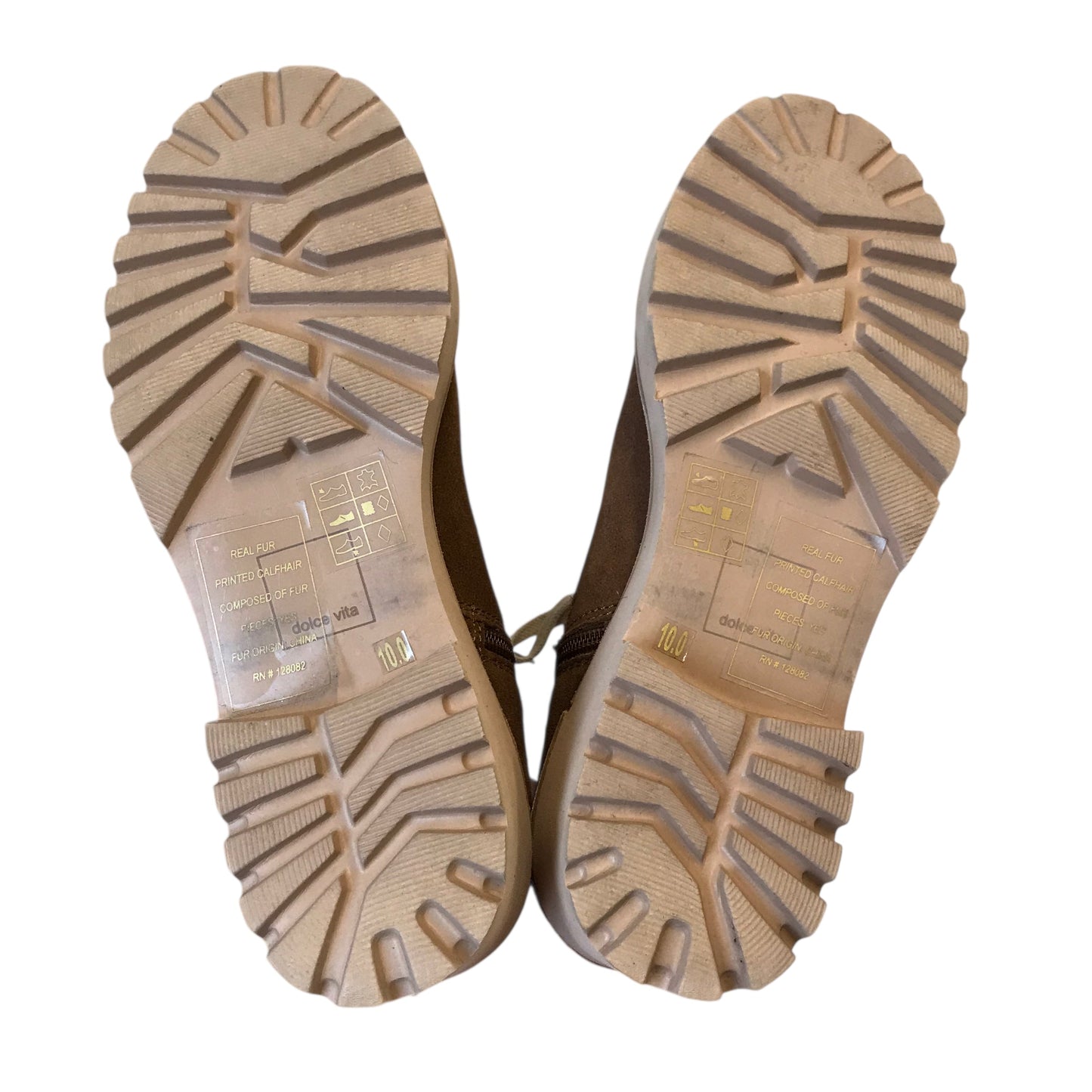 Boots Ankle Flats By Dolce Vita In Brown, Size:10