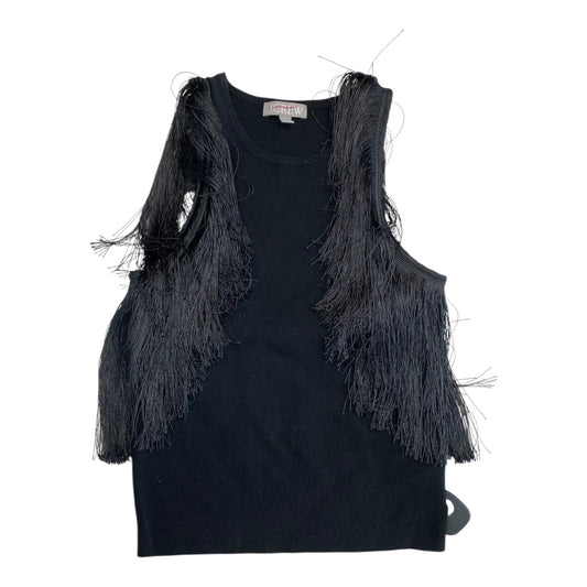 Top Sleeveless By J. Crew In Black, Size:S
