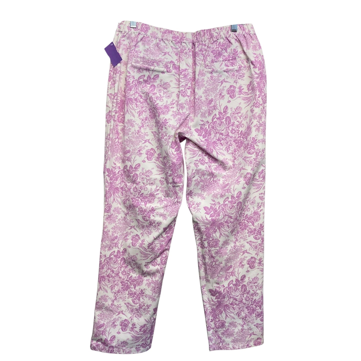 Pants Dress By Isaac Mizrahi Live Qvc In Floral Print, Size:14