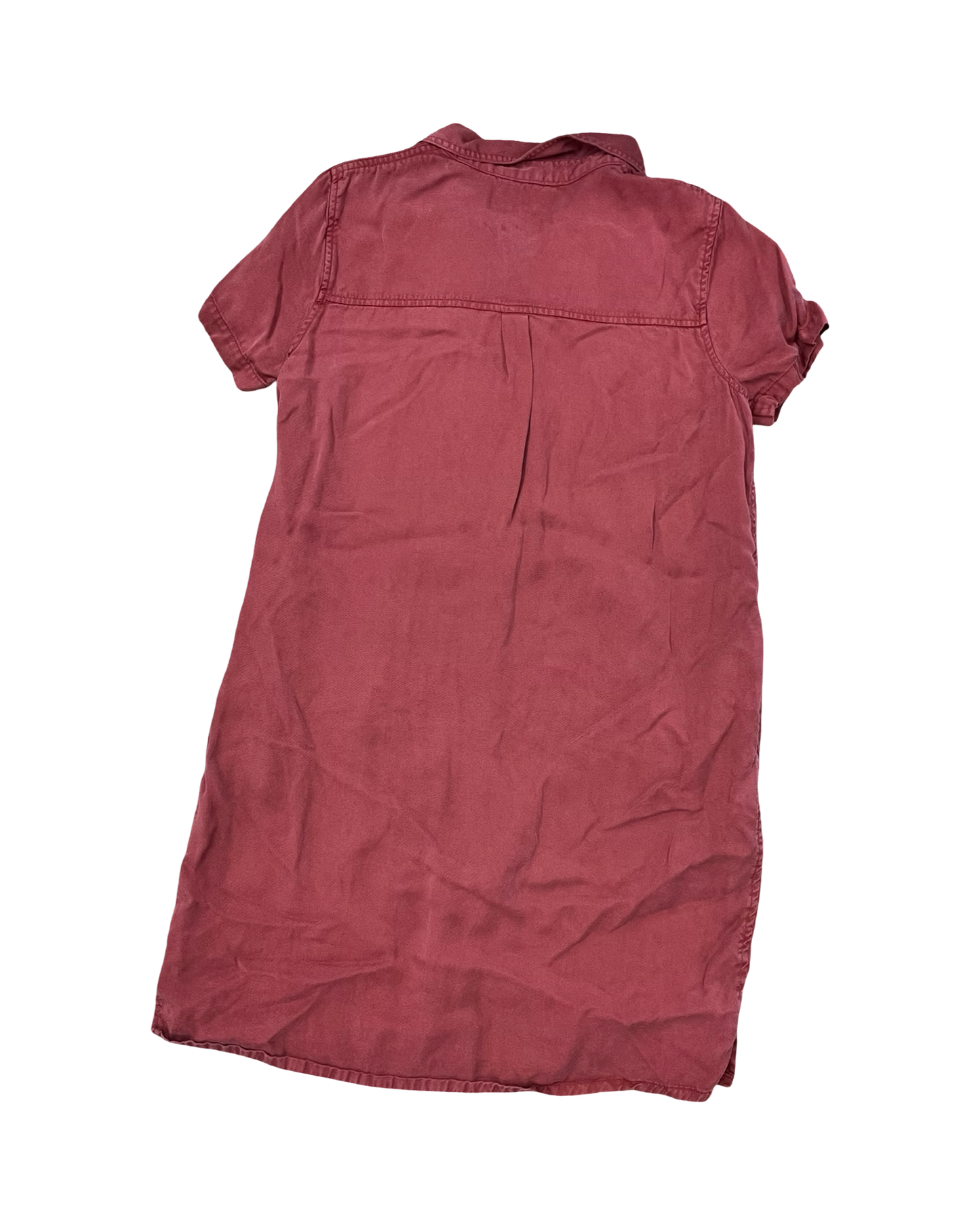 Dress Casual Midi By Gap In Red, Size:M