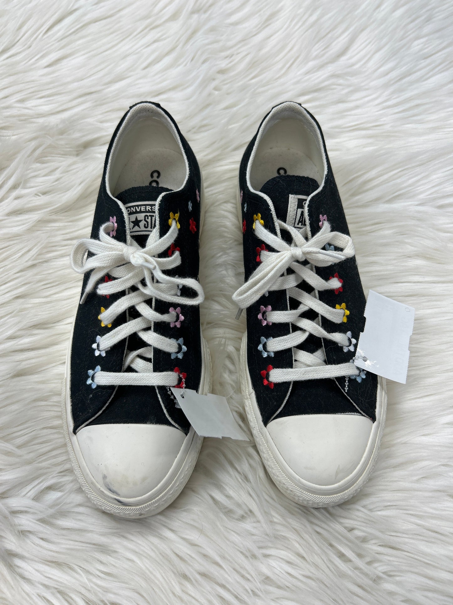 Shoes Sneakers By Converse In Black, Size:7.5
