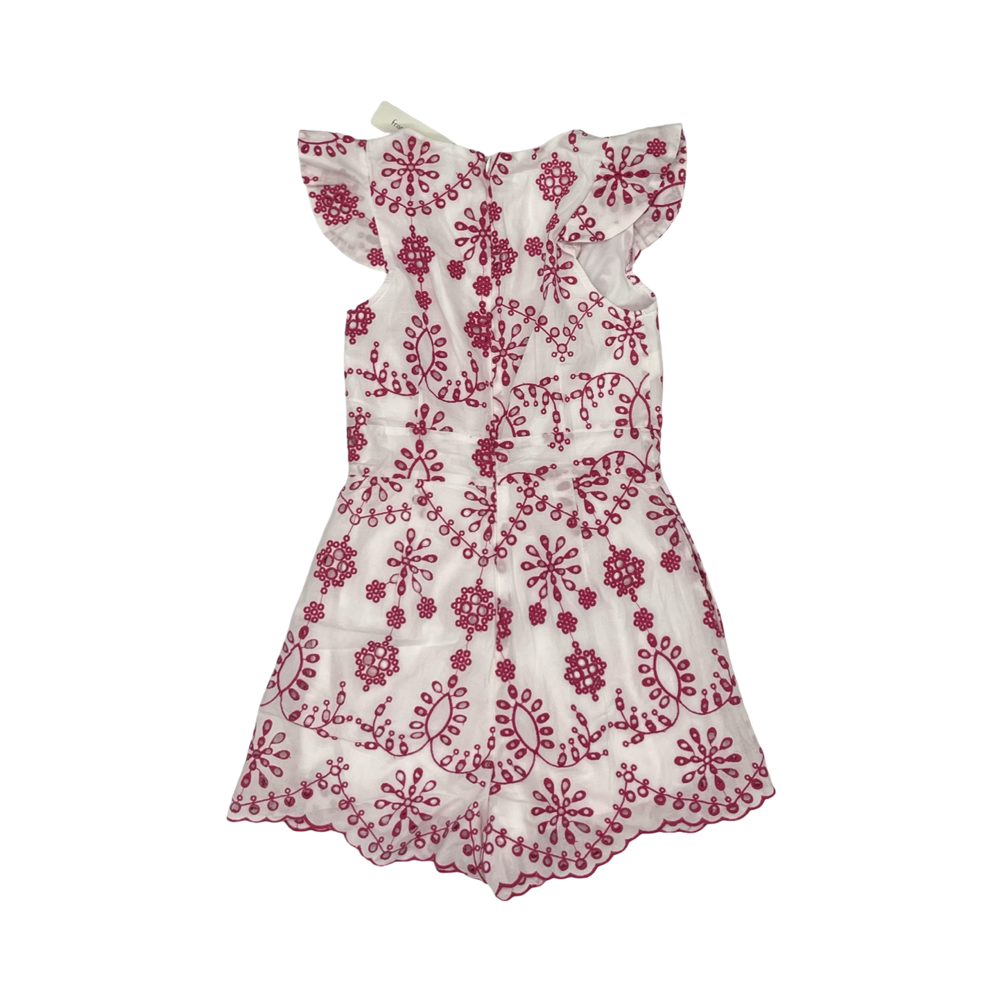 Romper By Jun & Ivy In Pink & White, Size:Xs