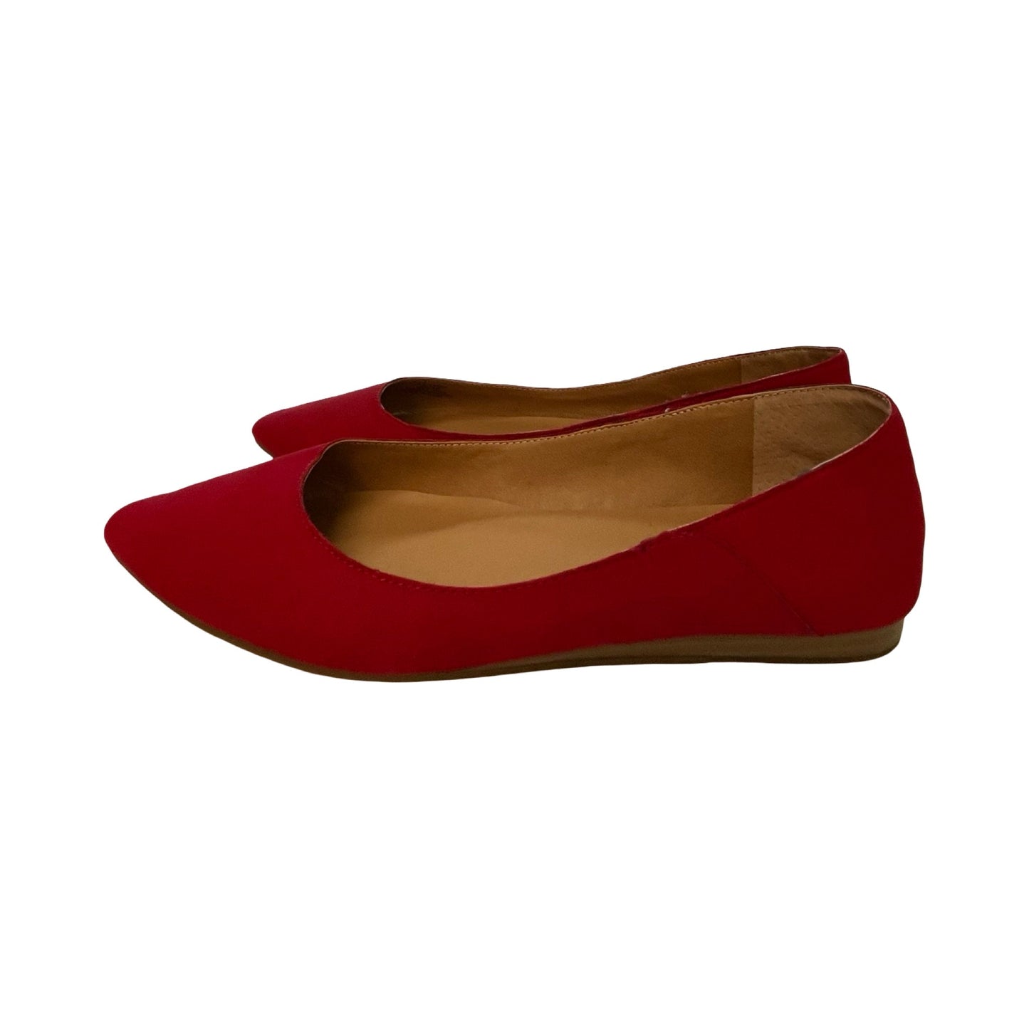 Shoes Flats By Lucky Brand In Red, Size:9