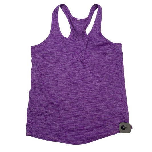 Athletic Tank Top By Lululemon In Purple, Size:S
