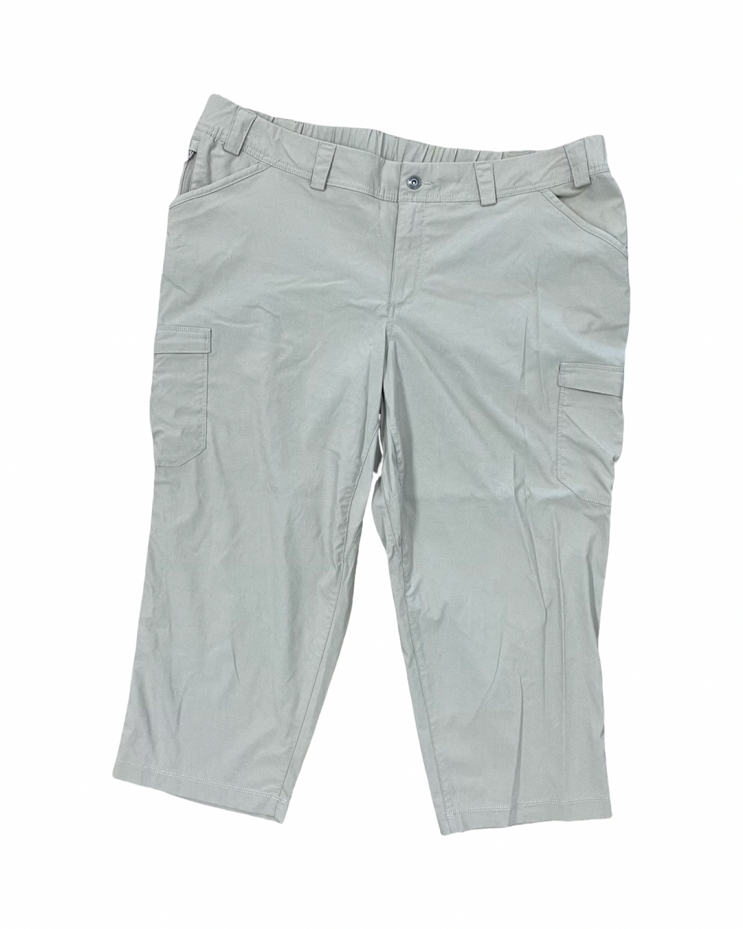 Pants Cropped By Duluth Trading In Tan, Size:20