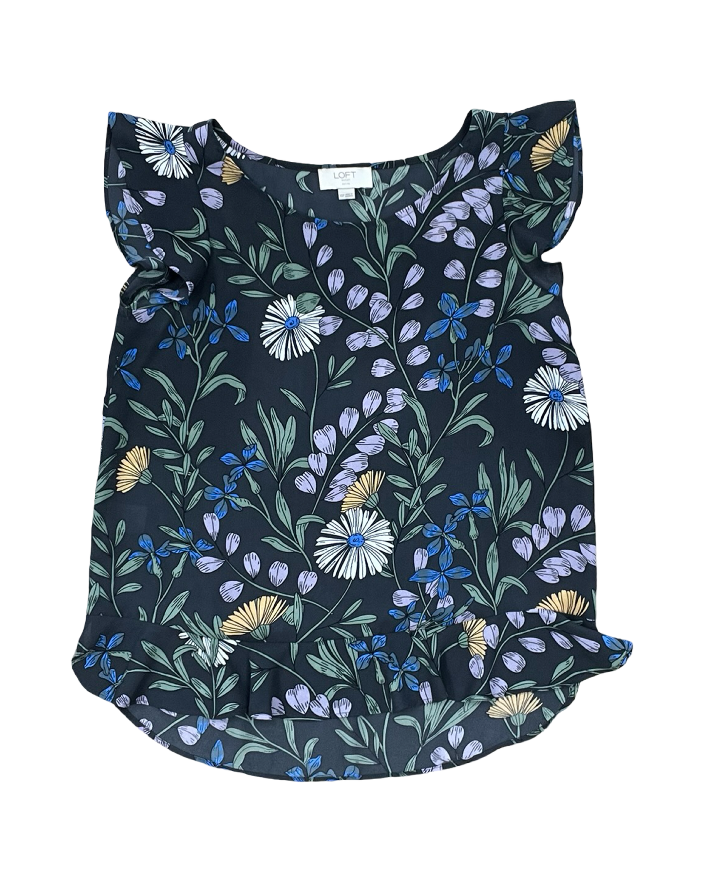 Top Sleeveless By Loft In Grey, Size:Xsp
